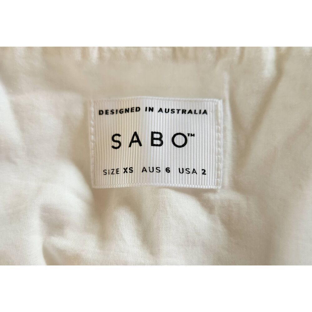 Sabo Skirt White Mini Dress - Picture 8 of 9